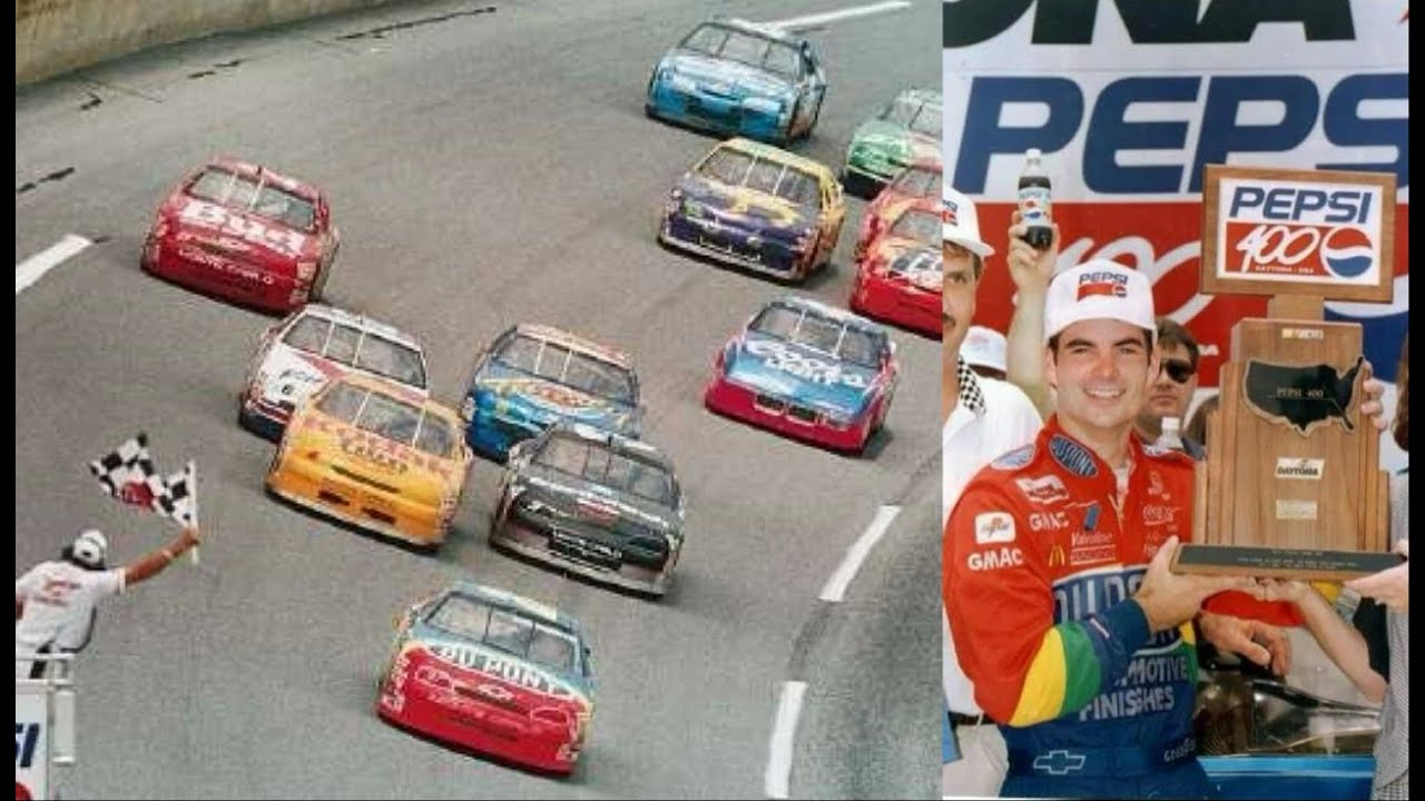 Jeff Gordon Career Win #6 1995 Pepsi 400 at Daytona (Full Race) Jeff Gordon Edit