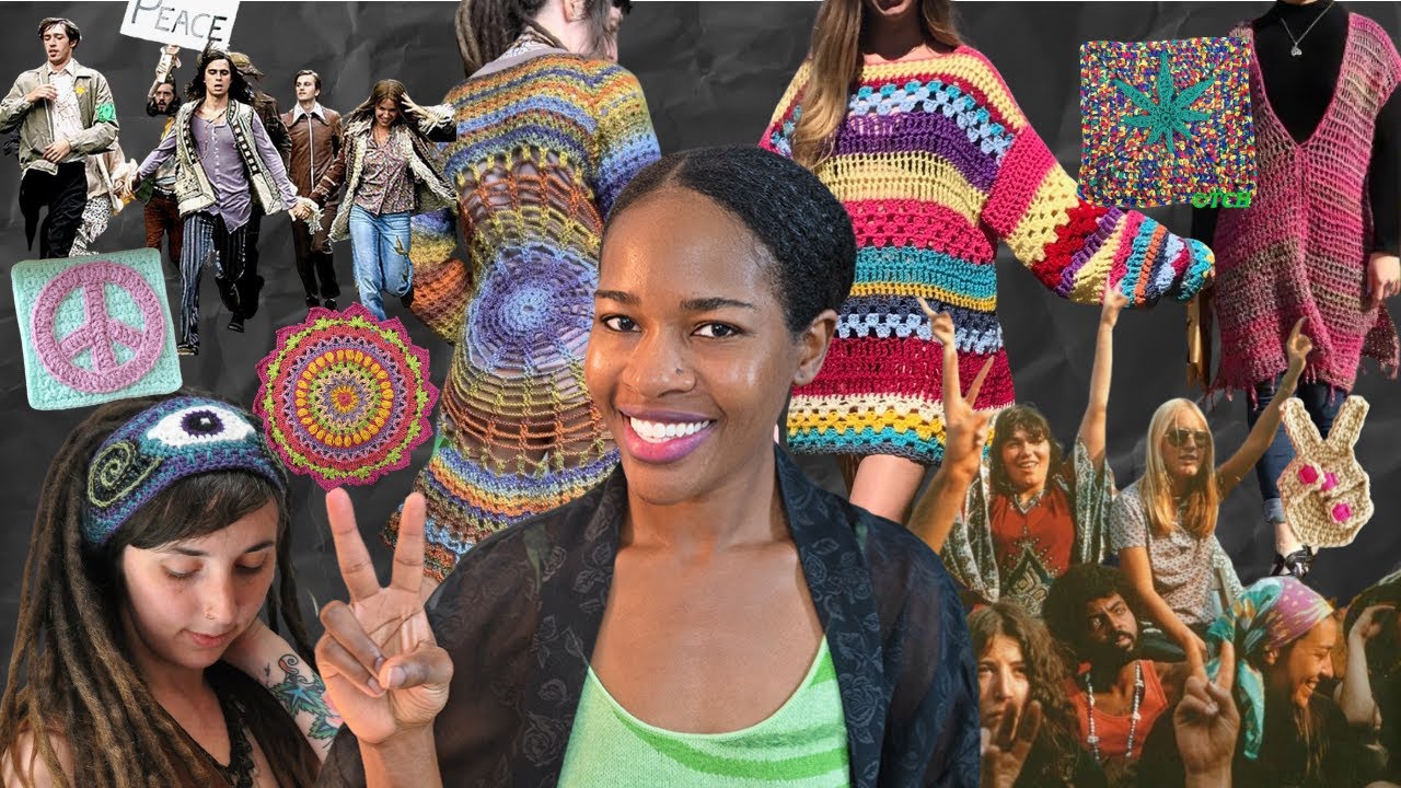 40 HIPPIE CROCHET PATTERNS for the Free Spirited (free and beginner friendly)