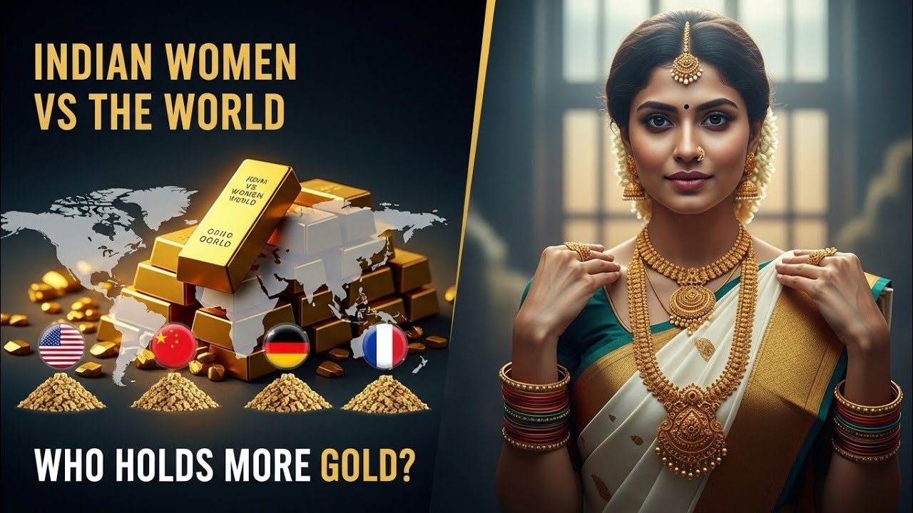 Indian Women Hold More Gold Than the World!