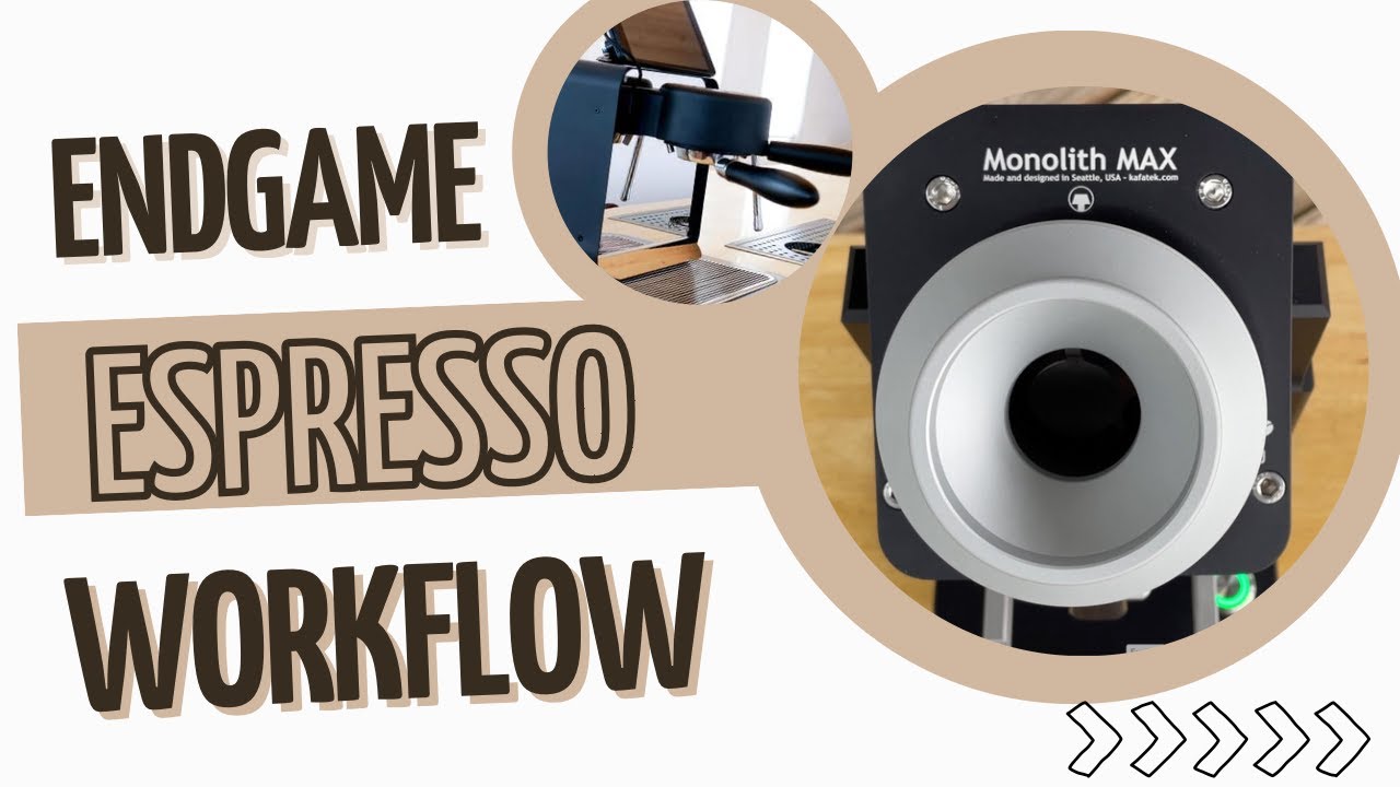 Kafatek Monolith Flat Max x Decent Espresso First Shots