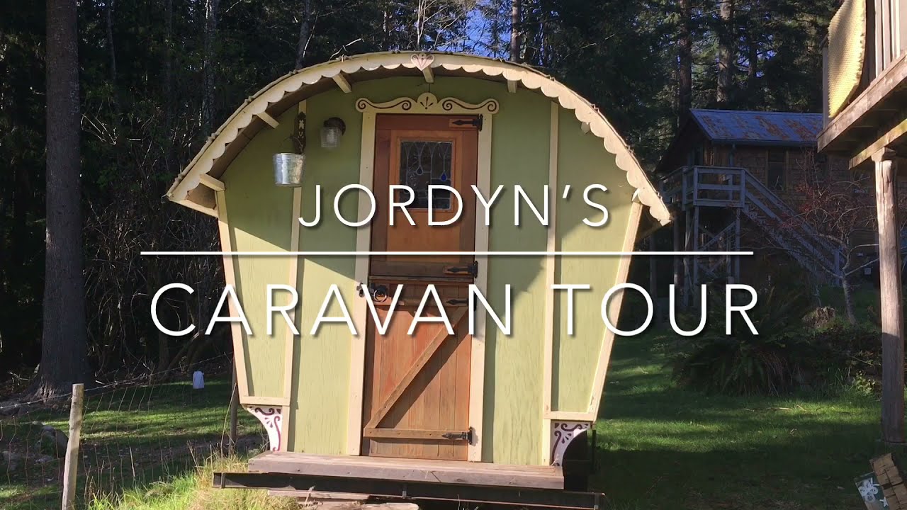A tour of my hand built tiny home/ caravan