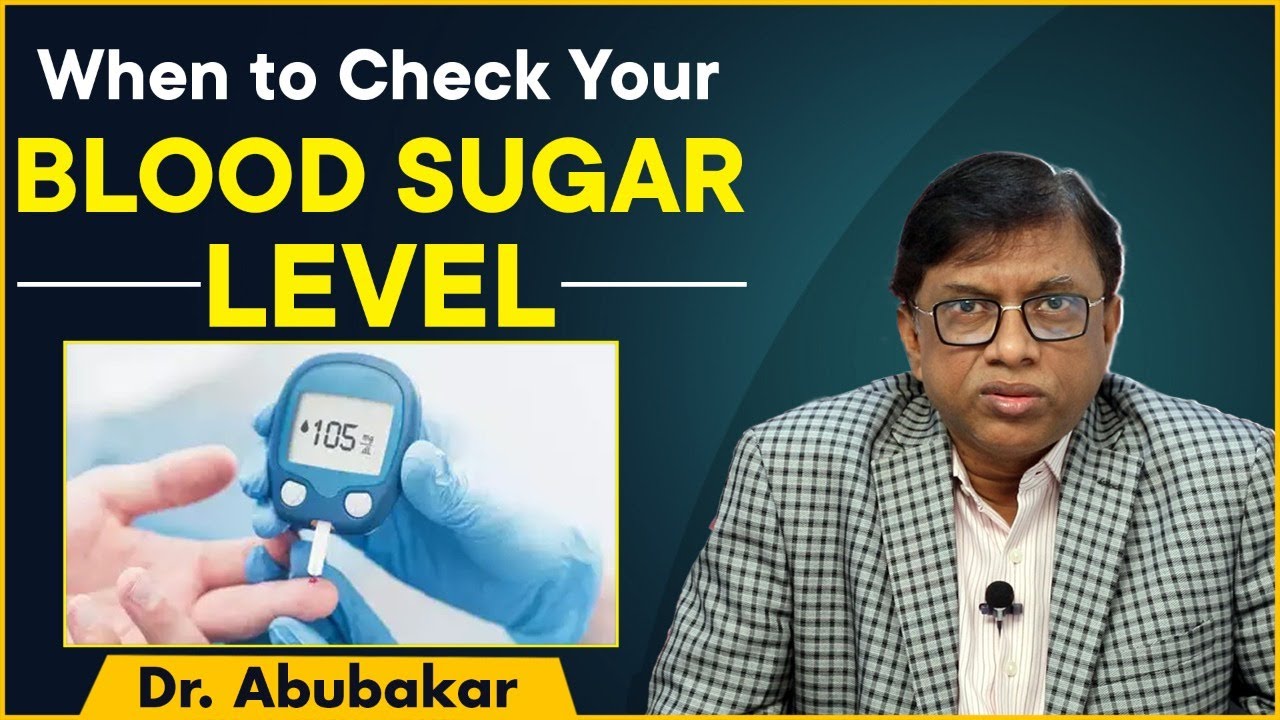 When to Check Your Blood Sugar Level || Diabetes Control Tips || Dr Abubakar || TX Hospitals