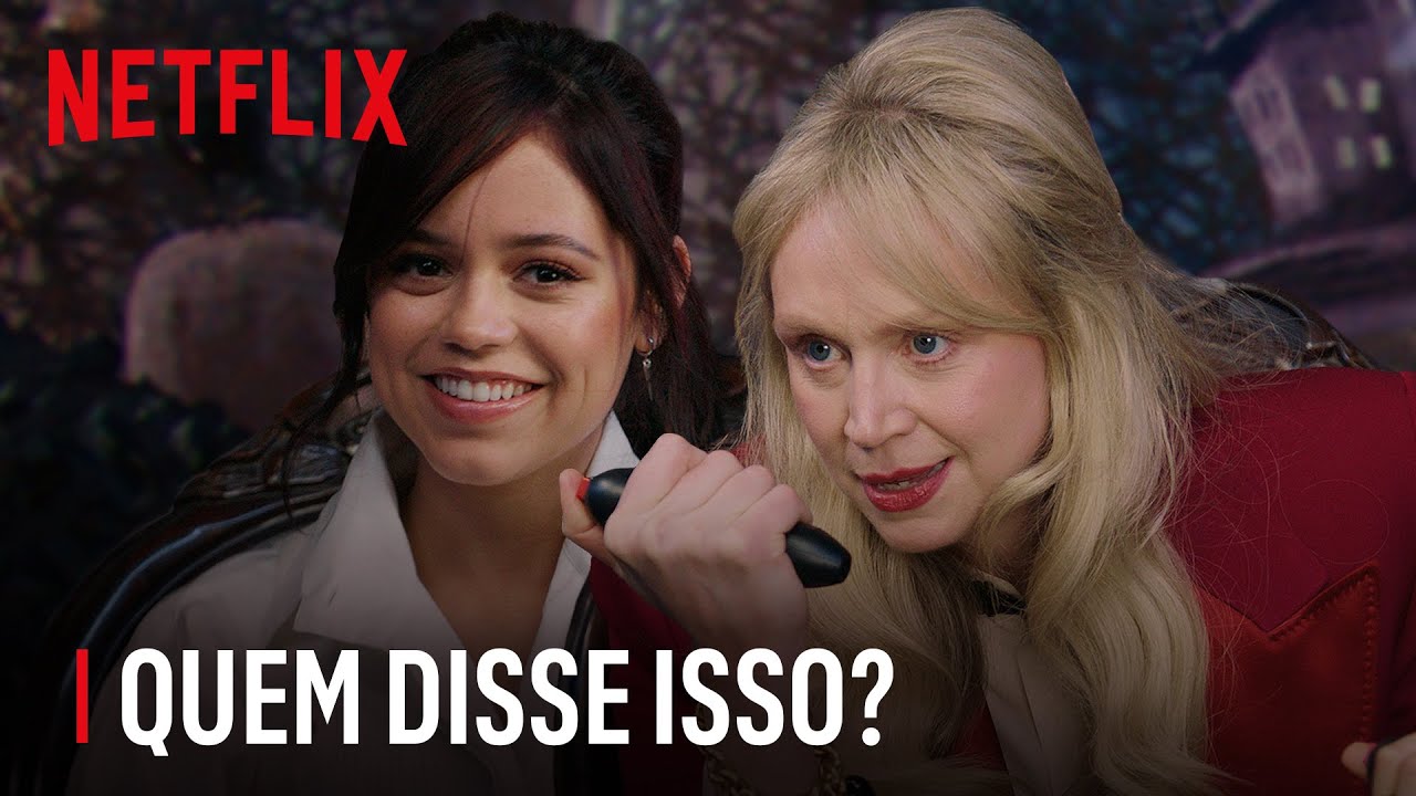 Quem disse isso? | Wandinha | Netflix Brasil