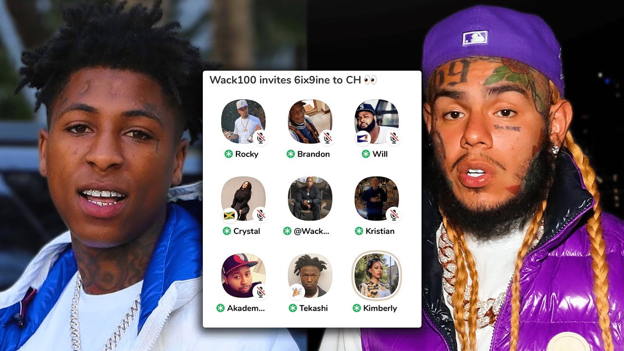 AnnoyingTV Reacts to 6ix9ine Talking About PRESSING NBA Youngboy on Clubhouse, Watches Old Video👀
