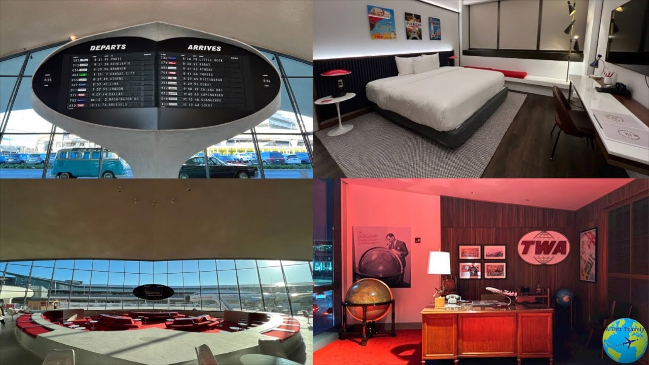 We Stayed at TWA Hotel at JFK Airport - The Only Hotel In JFK Boundaries! Should You Stay?
