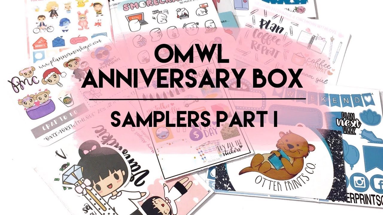 OnceMoreWithLove Year 2 Anniversary Box // Exclusive Samplers Part I