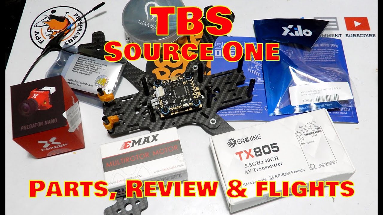 TBS Source One Build with Mamba F405 | Emax Eco's | Xilo AXII | Eachine | TX805