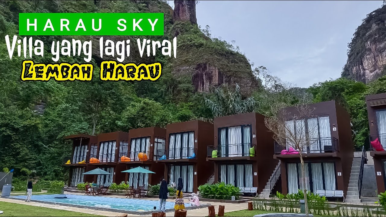 Harau Sky | Villa baru yang lagi viral di Lembah Harau Payakumbuh