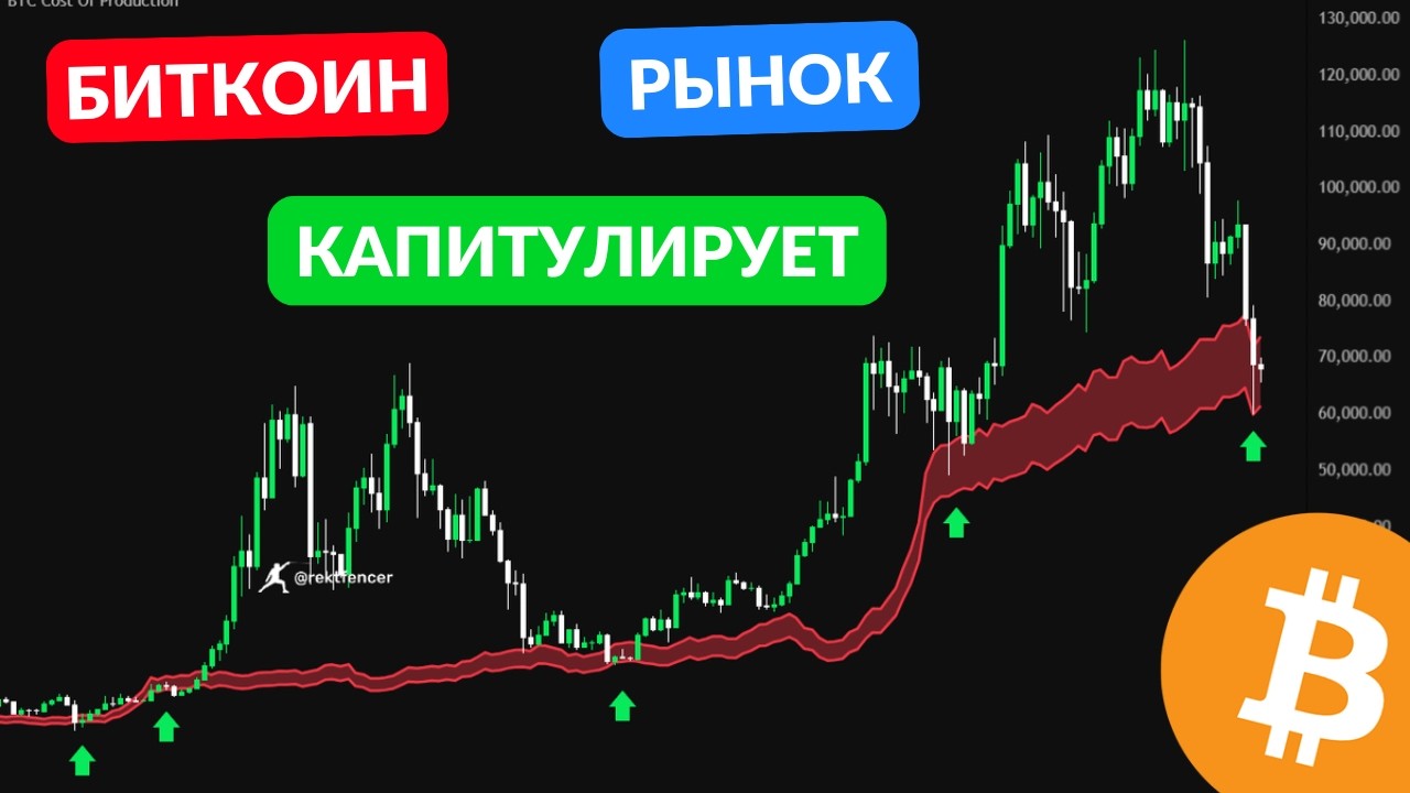 ОСТОРОЖНО! БИТКОИН ИДЕТ ЕЩЕ НИЖЕ...