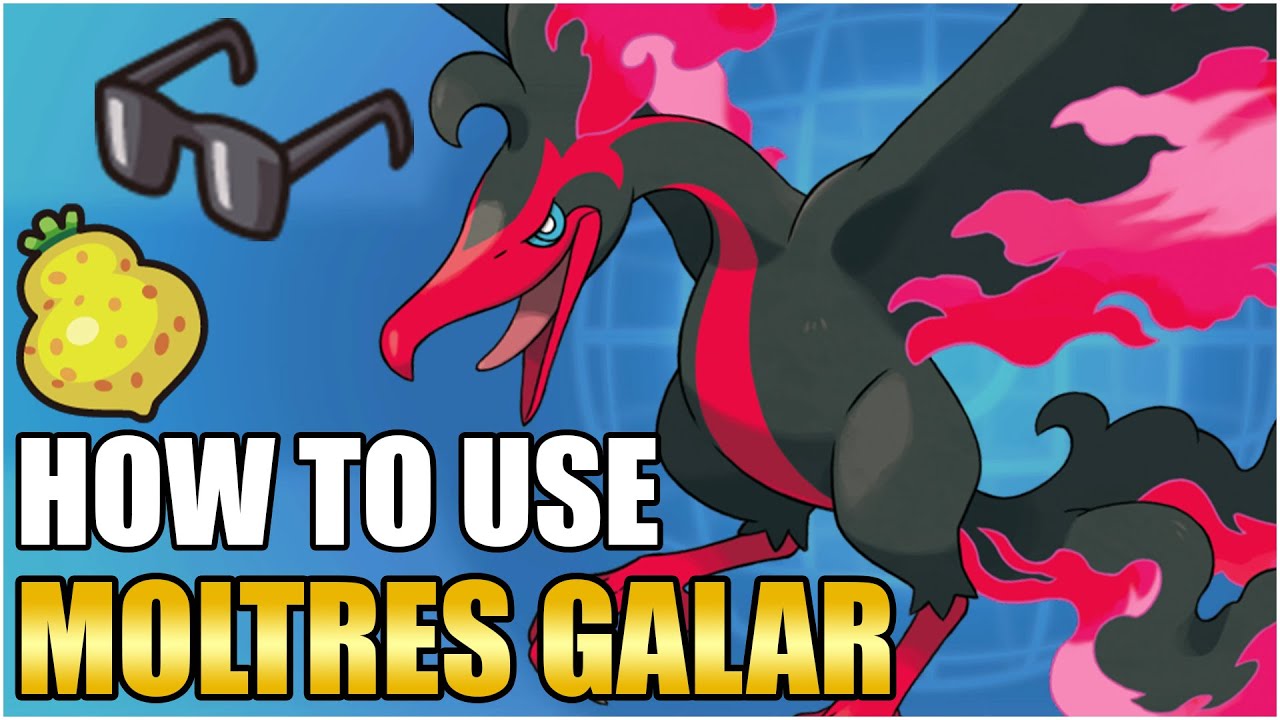 Best Galarian Moltres Moveset Guide - How To Use Moltres Competitive VGC Pokemon Scarlet and Violet