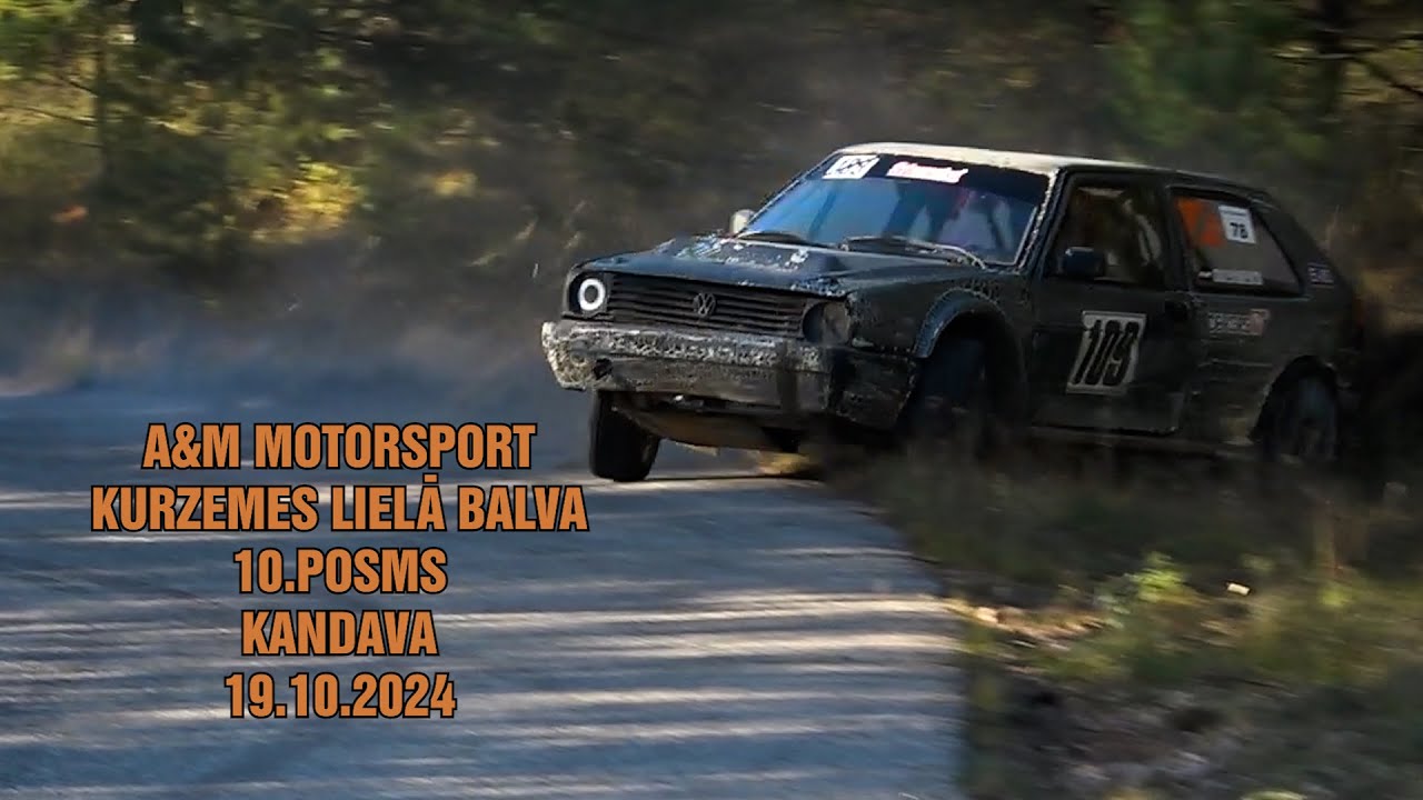 A&M Motorsport  autosprints Kandava 2024 Actions/Crash
