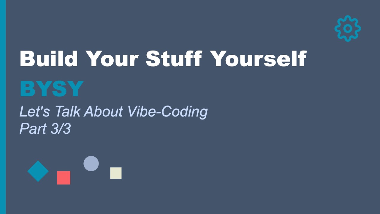 Build Your Stuff Yourself: How I Ship AI Side Projects in Hours (Part 3/3)