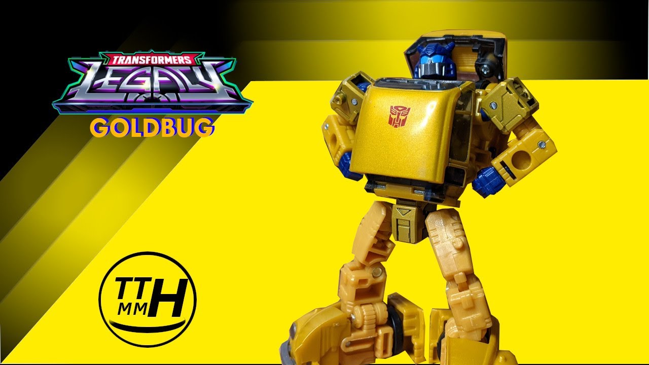 Transformers G1 and Legacy Goldbug review (stop motion)
