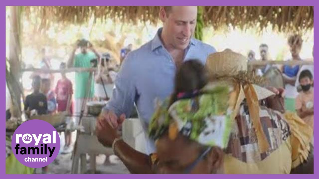 William and Kate Dance Away with Belize Locals