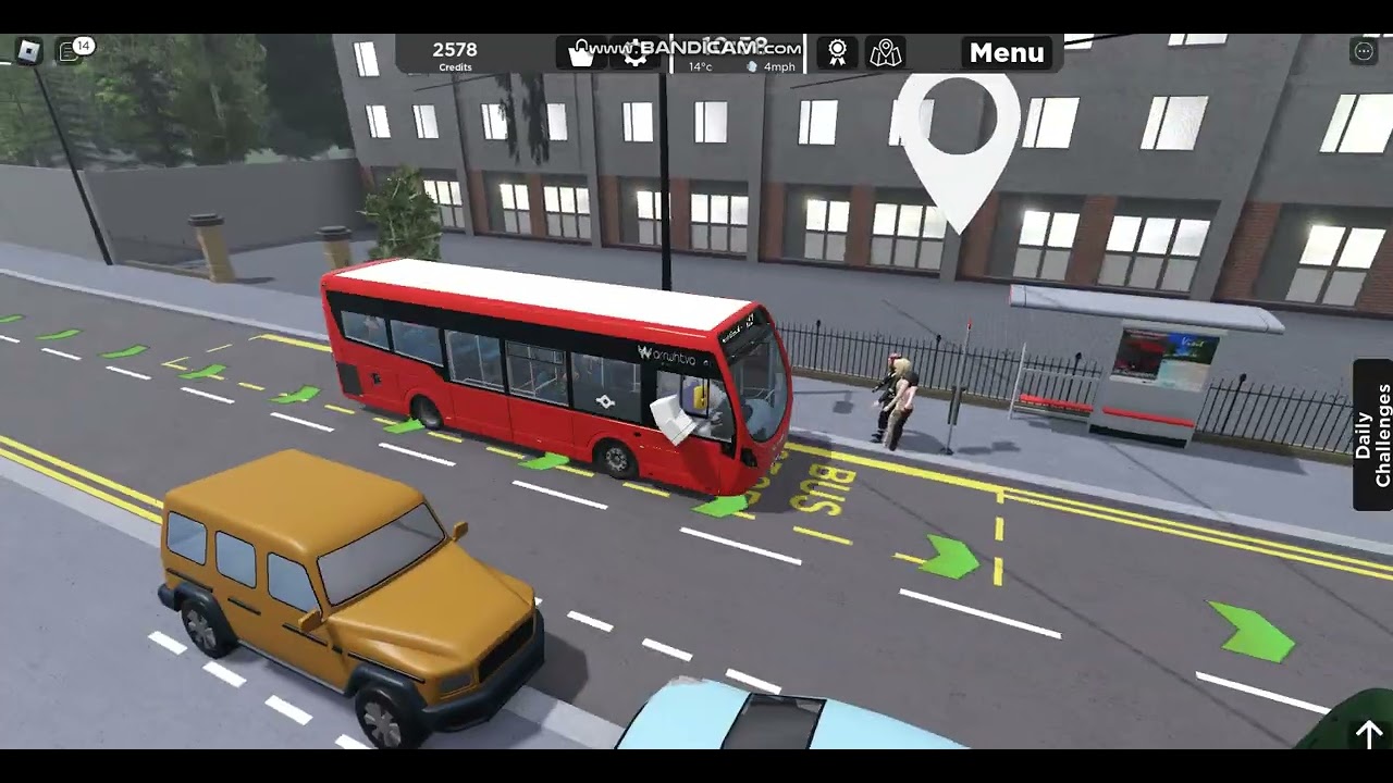 ROBLOX Croydon | Arriva London | Wright StreetLite LK66 AMV | 450 Parchmore Road to West Croydon