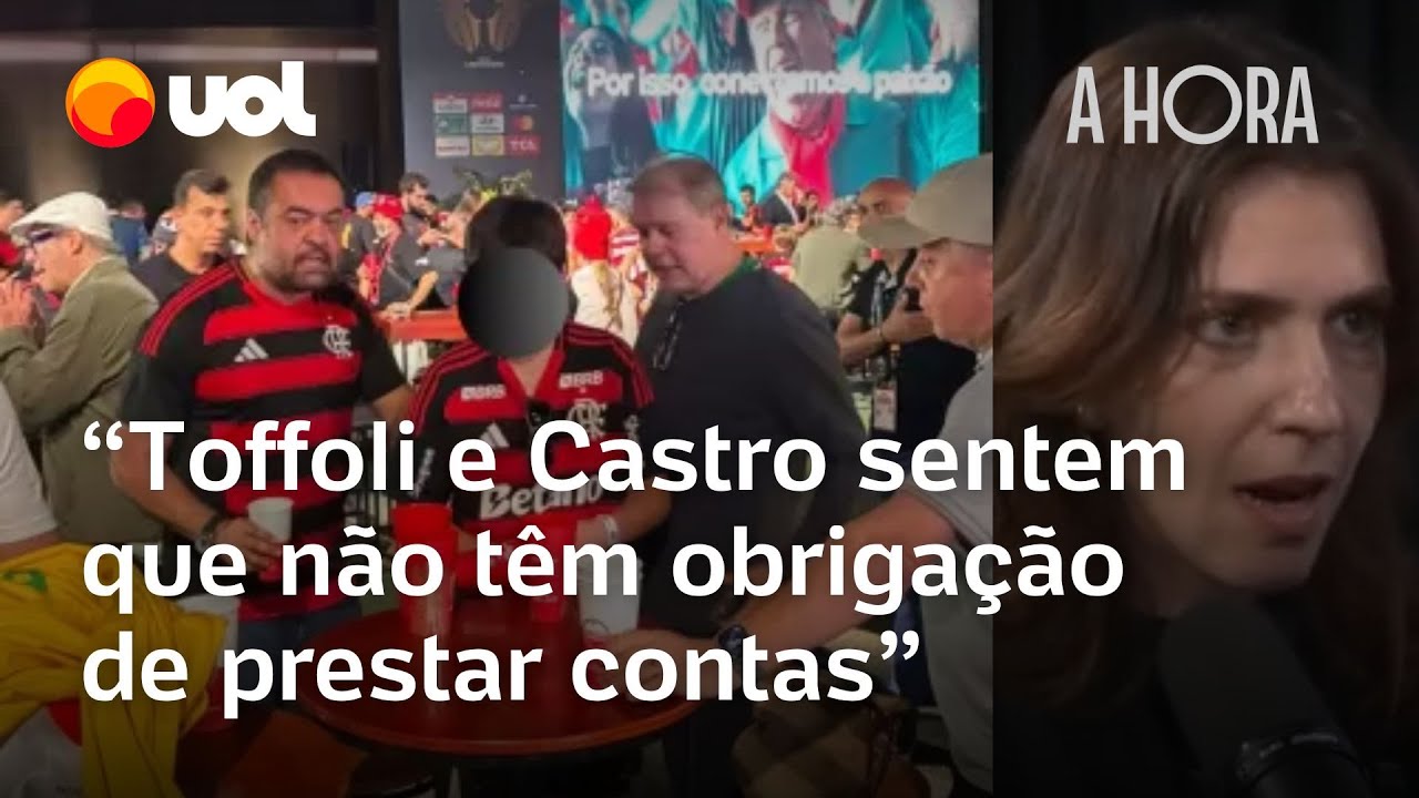 A Hora e a vez do encontro de camarote de Toffoli e Cláudio Castro na final da Libertadores