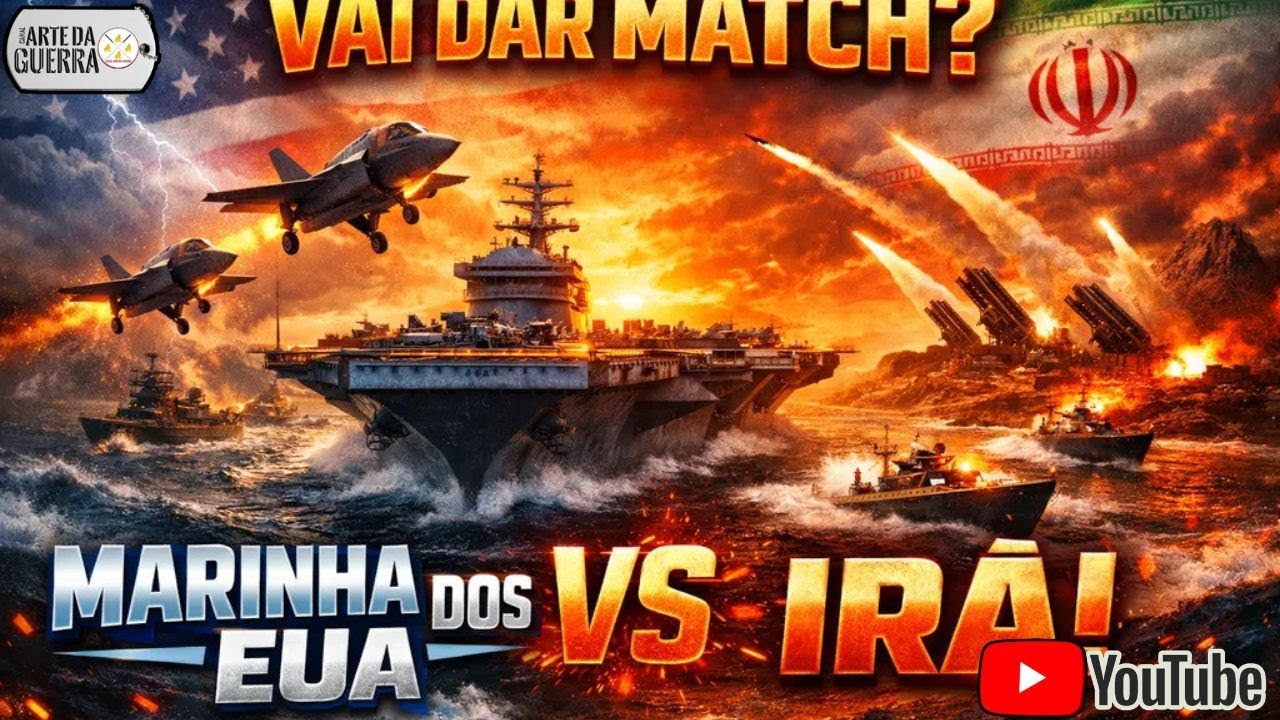Vai dar Match? A Marinha Americana a Caminho do Irã!!