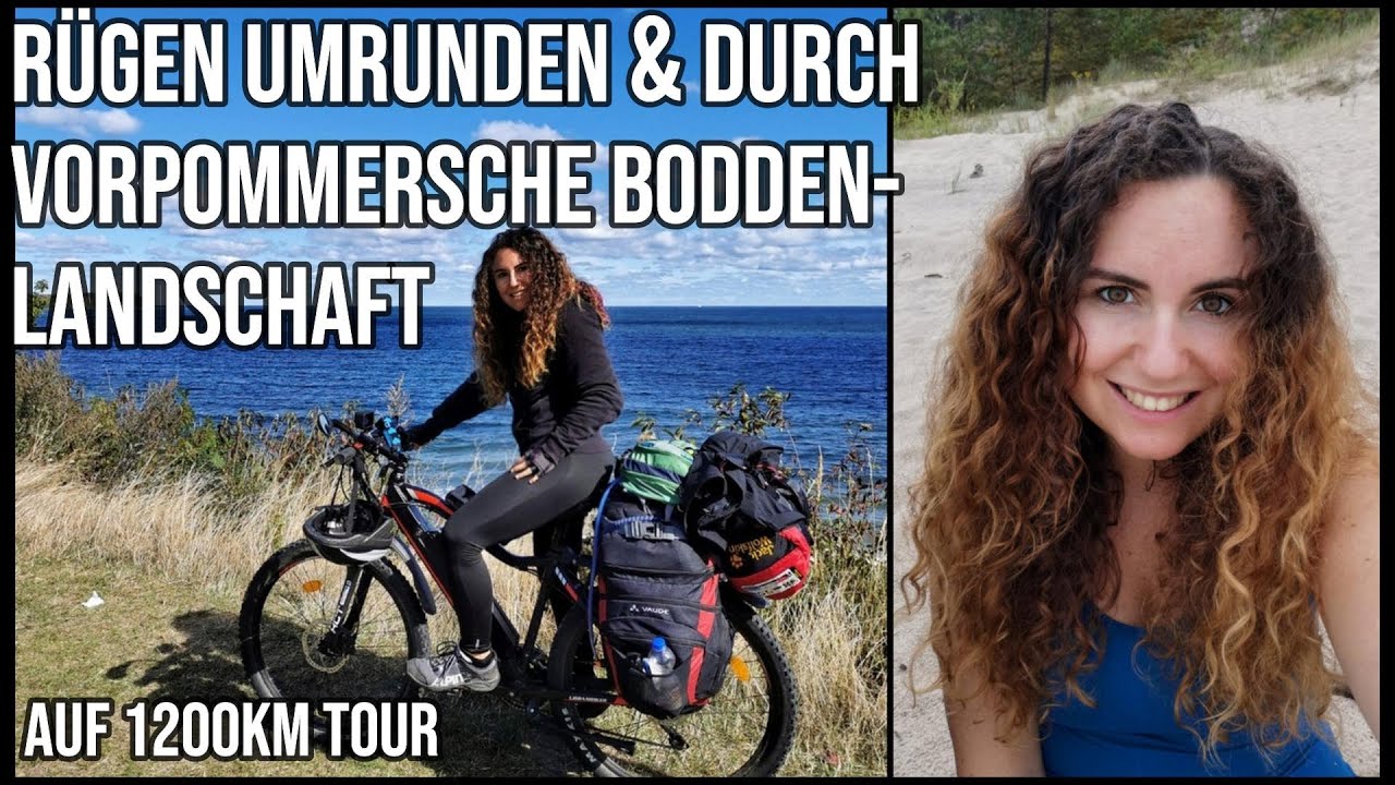 Rügen umrunden auf dem Ostseeküstenradweg & Vorpommersche Boddenlandschaft / auf 1200km Radtour