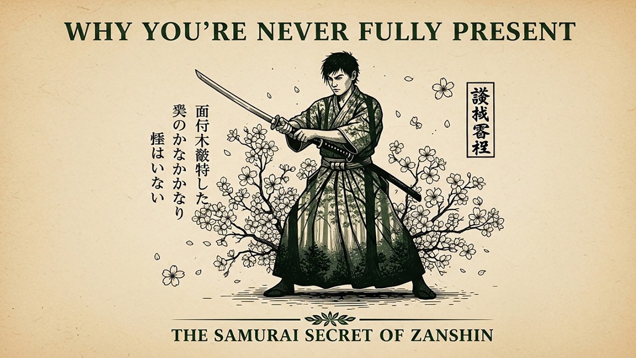 Why You're Never Fully Present — The Samurai Secret of Zanshin