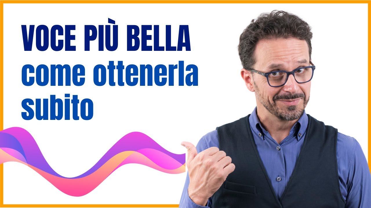 Come MIGLIORARE LA VOCE con questo semplice esercizio di DIZIONE.