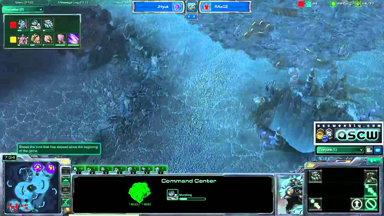 ASCW#7 Gold/Platinum (RO4) JHyuk vs RAxGE (BO3) - Game 1