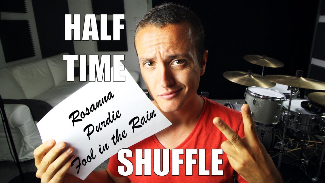 The Half Time Shuffle - Daily Drum Lesson
