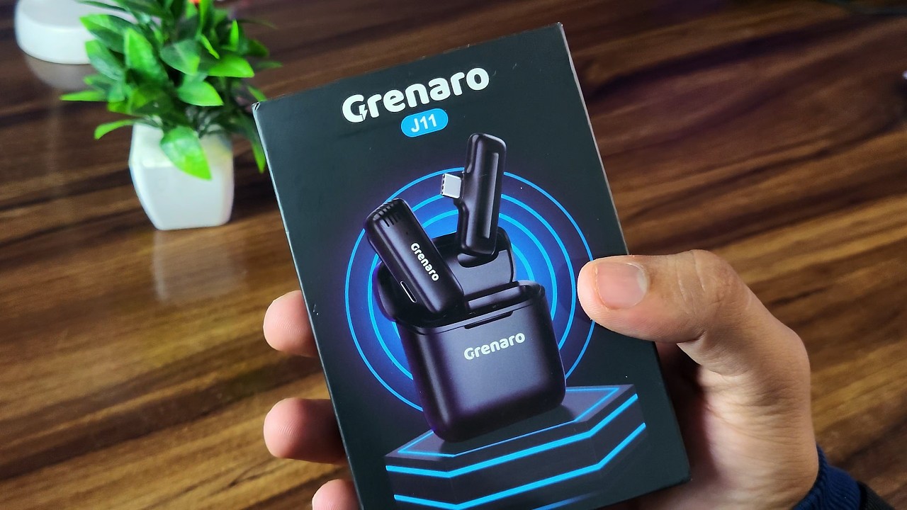 Best Wireless Mic Under ₹1500? | Grenaro J11 Unboxing & Sound Test