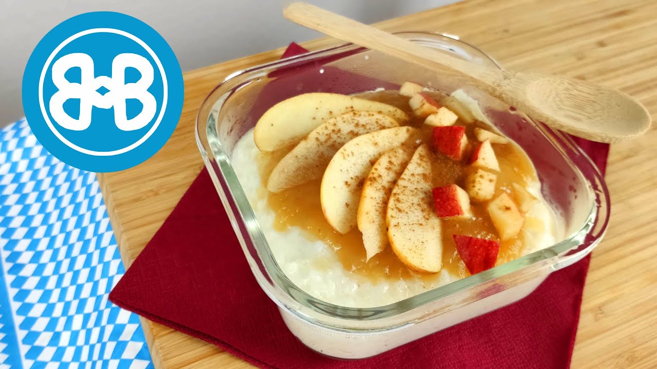 Rice Pudding & Apple Sauce - Breznbruada - German Meokbang ASMR (no talking)