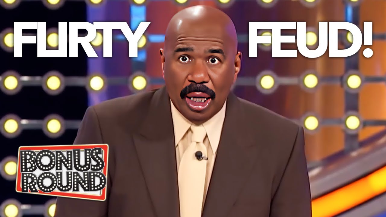 FLIRTY Family Feud With Steve Harvey!