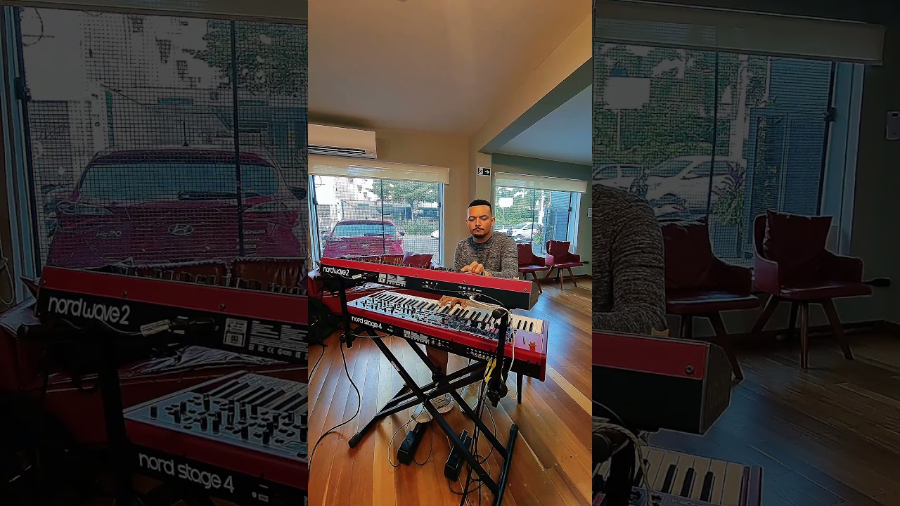 Teclado Nord Stage 4 x Nord Wave 2 demonstra&ccedil;&atilde;o