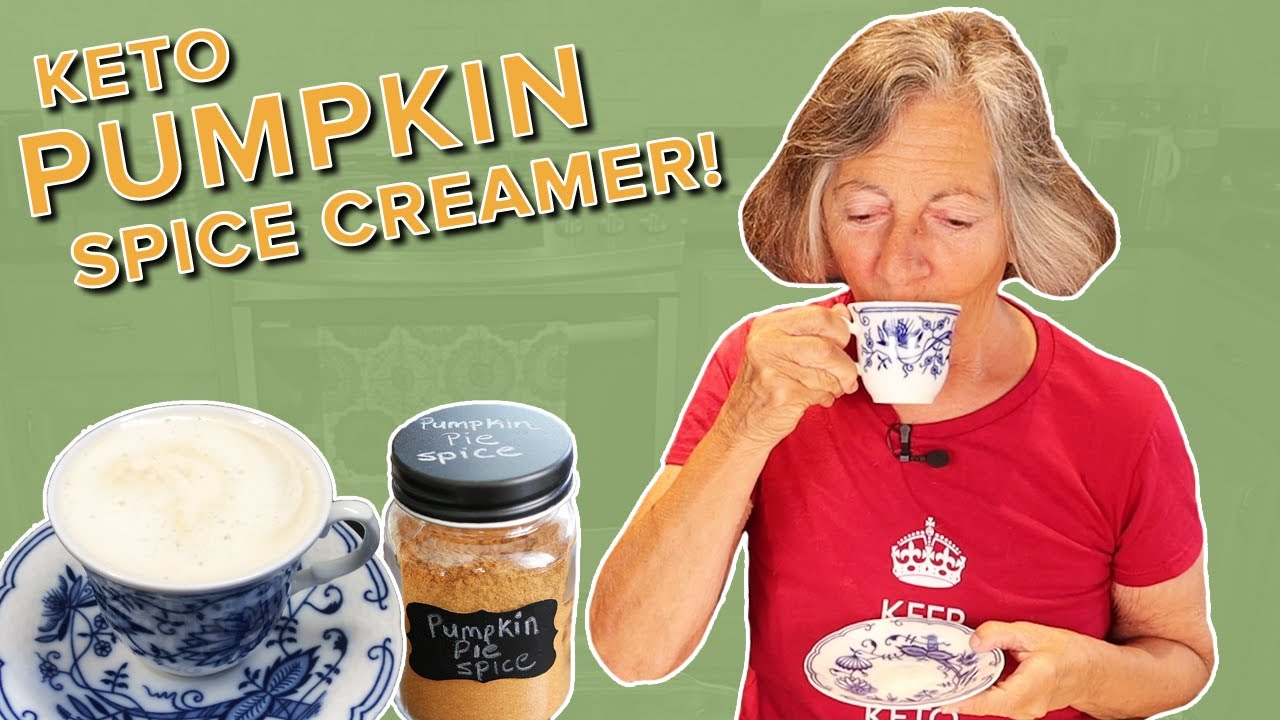 Keto Pumpkin Spice Creamer - Better Than Coffee Chain and So Easy!