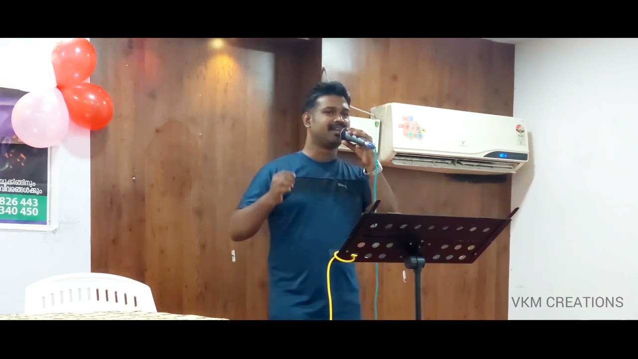 Manjin Chirakulla Vellariprave......Sing By Vigin Kumar, Azhikode Kannur