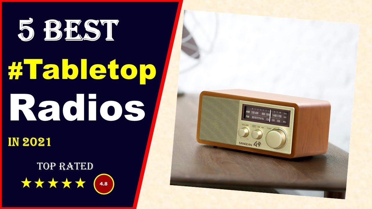 ✅ Top 5: Best Tabletop Radio With Bluetooth 2023 [Tested & Reviewed]