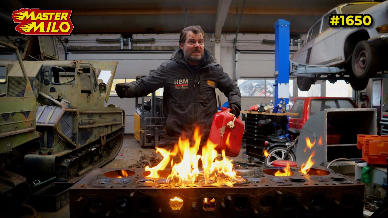 Vuur maken in het motorblok van Churchill?! #1650