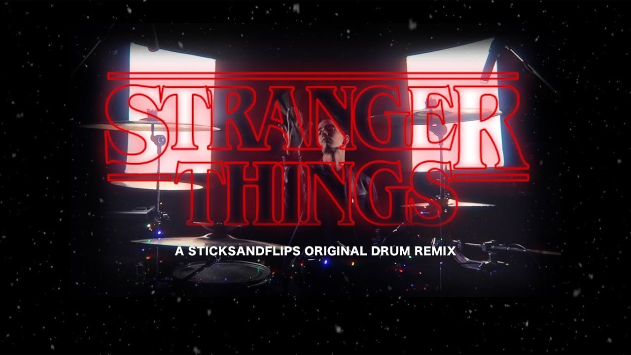 STRANGER THINGS DRUM REMIX by Darío de la Rosa (Theme song remix by C418)