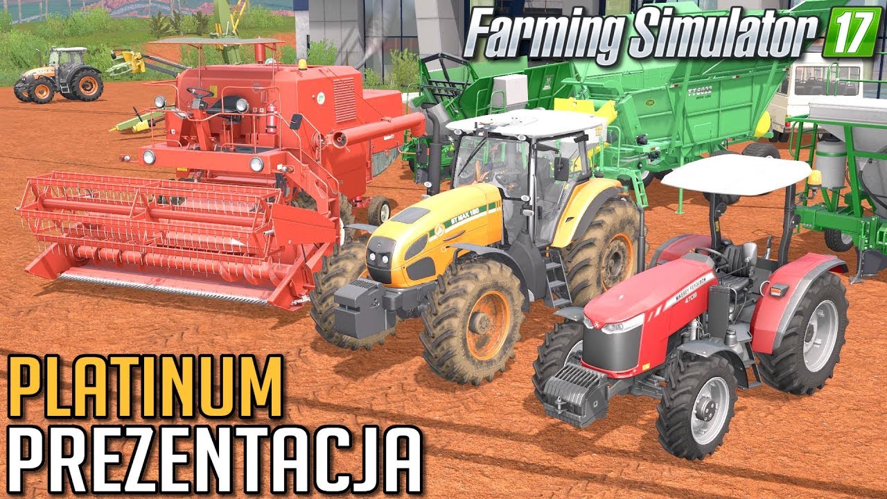 Dodatek PLATINUM - prezentacja maszyn | Farming Simulator 17