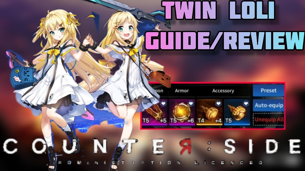 Counter:Side English - Eins & Zwei Full Detailed Review & Rating! [Best Striker]