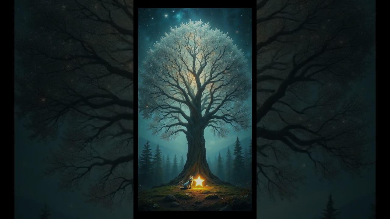Moonpaw and the Forest #MagicCatTales#WhiskersAndWonders#EnchantedFeline#MysticPaws#SpellboundCat