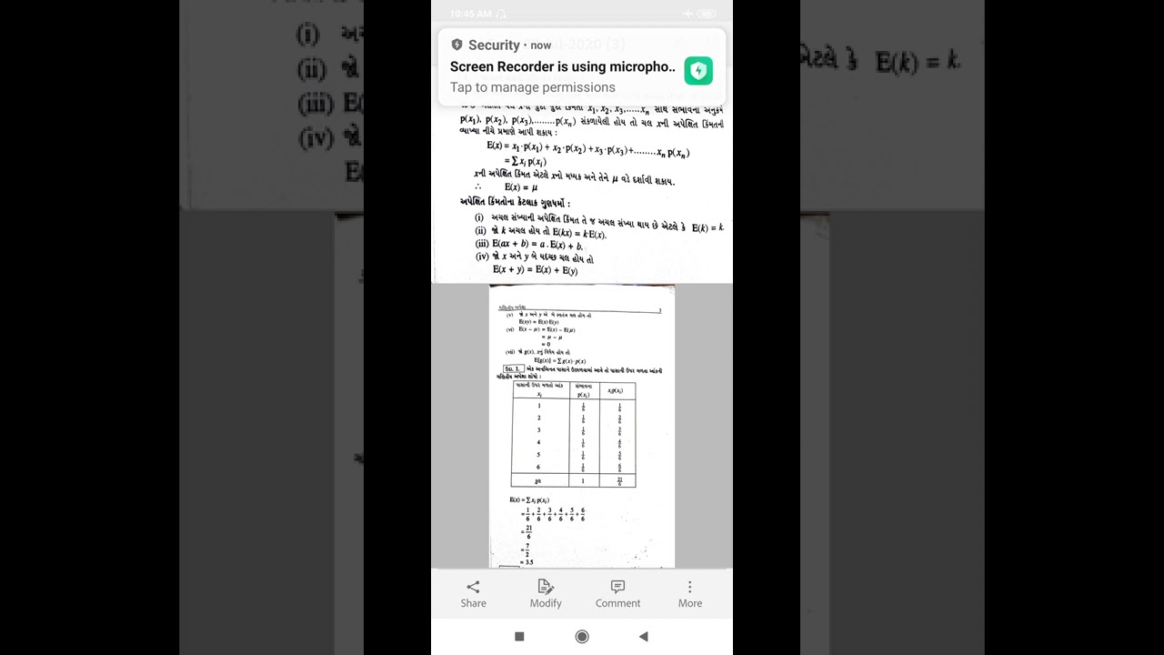B COM SEM 3 Mathematical Expactation (Continue)