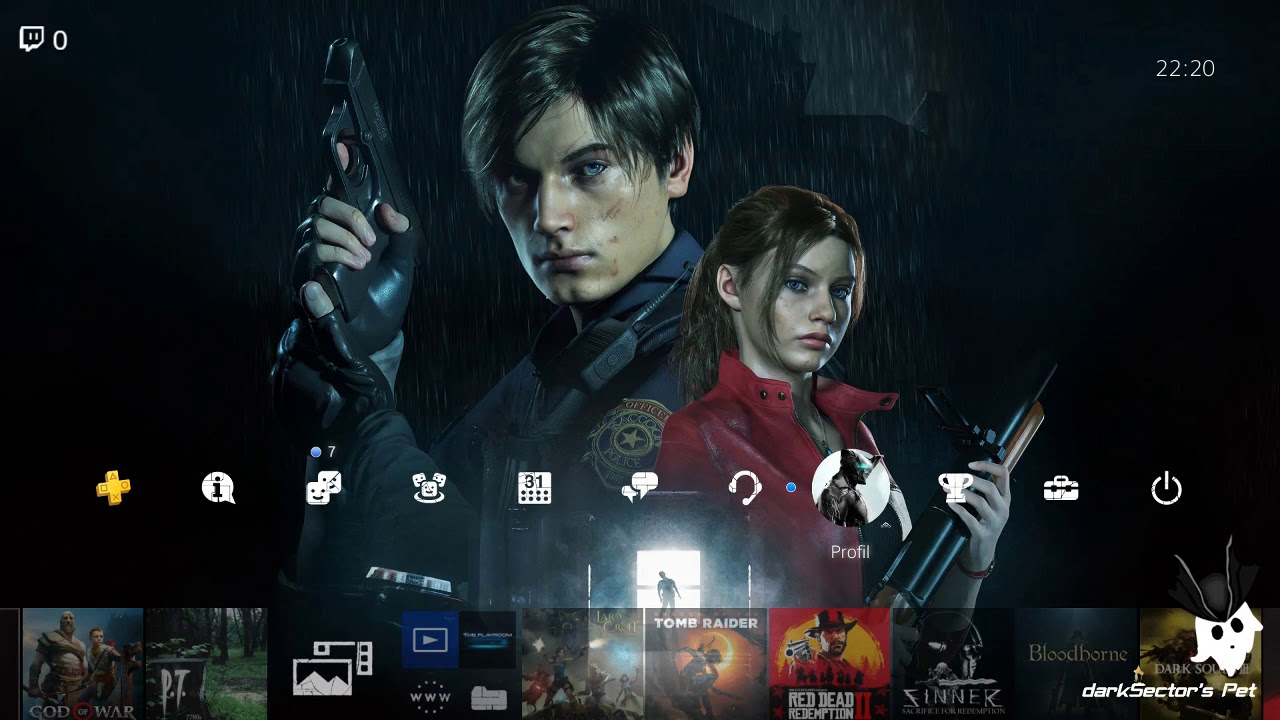 Resident Evil 2 - PS4 Theme