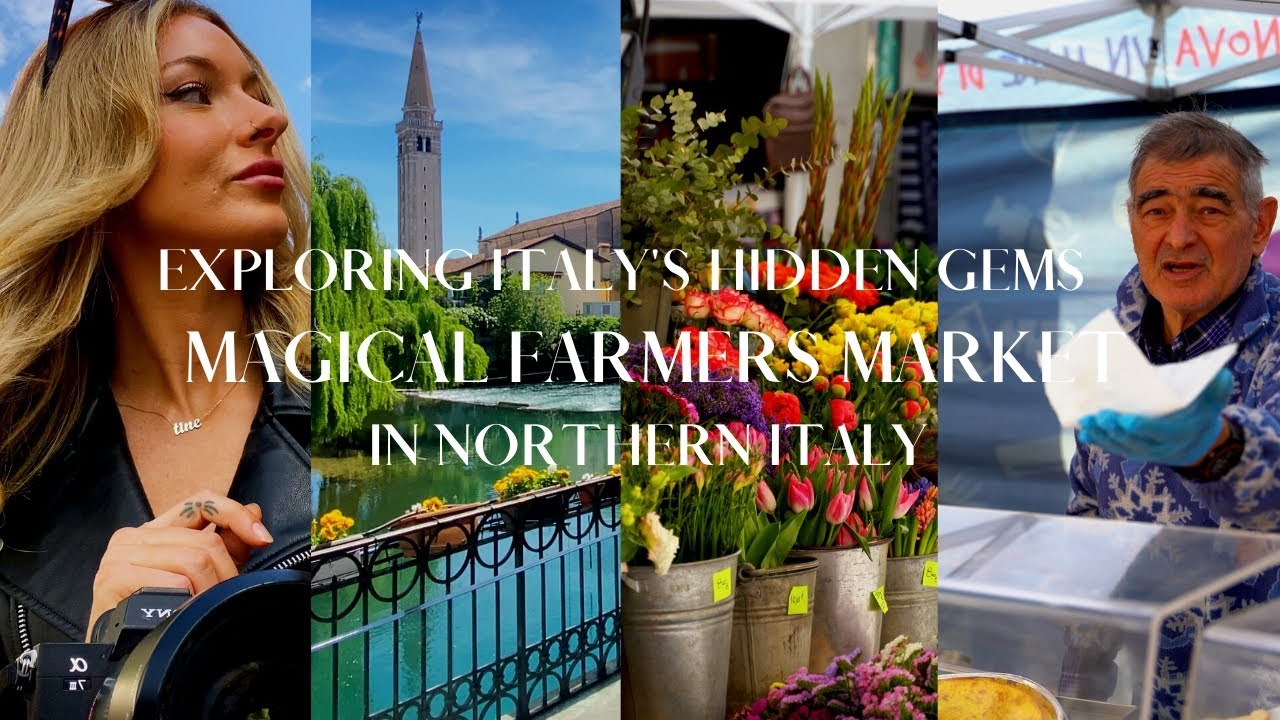 Exploring the Charming Small Farmers Market in Northern Italy | Authentic Local Experience