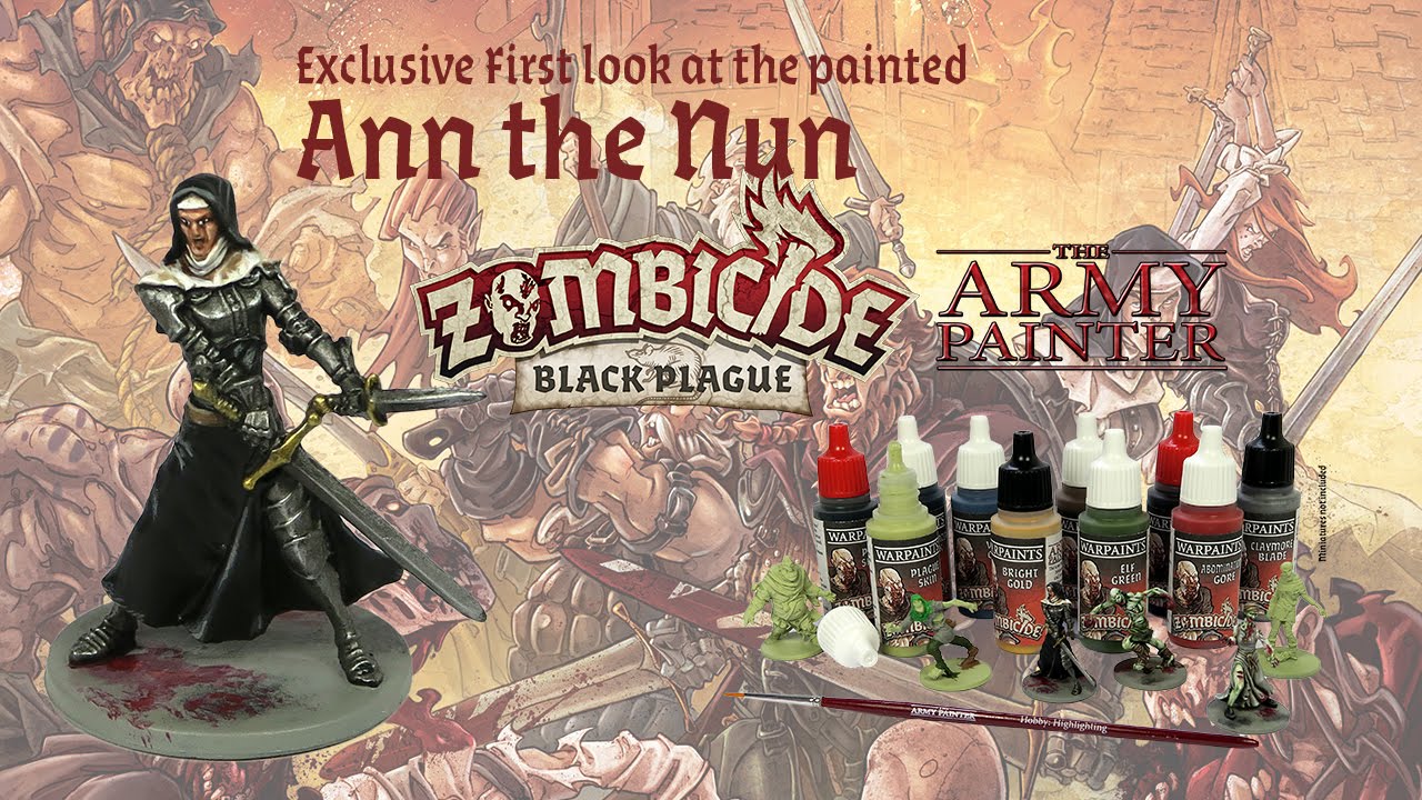Exclusive Tutorial to Painting Ann the Nun