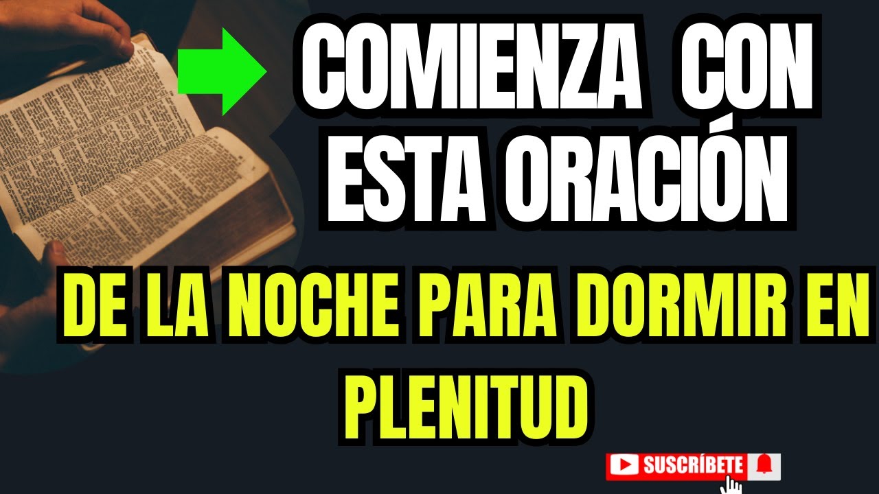 Oración de la Noche antes de dormir