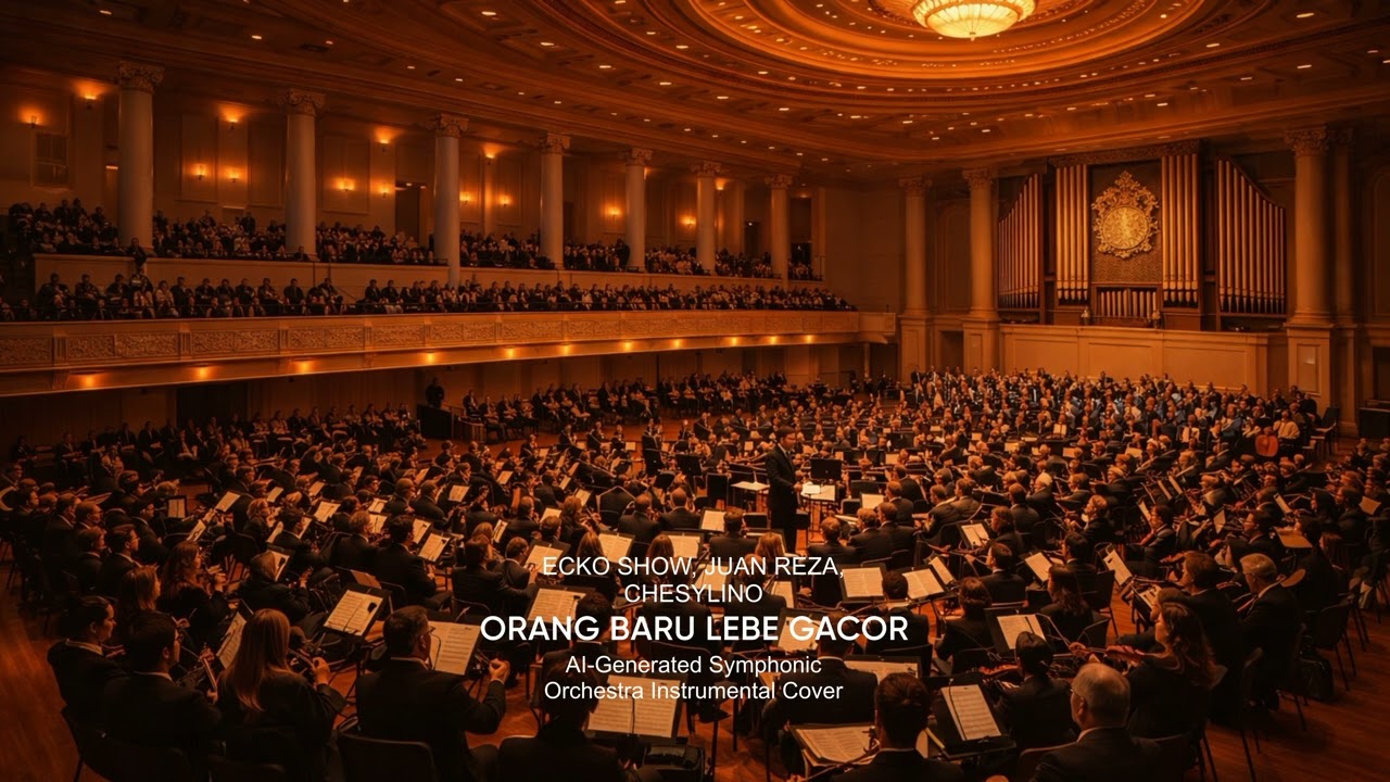 ECKO SHOW, JUAN REZA, CHESYLINO - ORANG BARU LEBE GACOR (AI-Generated Symphonic Orchestra Instrument
