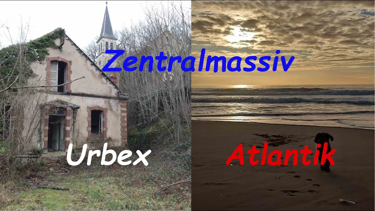 Frankreich Zentralmassiv Februar 2024