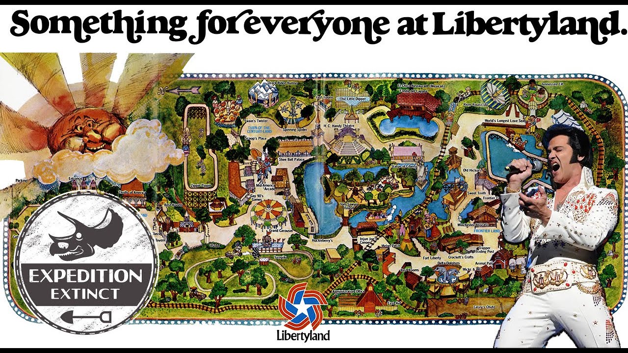 ЗАБРОШЕННЫЙ Libertyland: Любимый тематический парк Элвиса: | Expedition Extinct