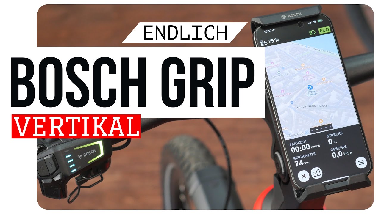 NEU : BOSCH Smartphone Grip 📲 in der VERTIKALEN Version f&uuml;r dein Ebike erschienen ! #boschebike 