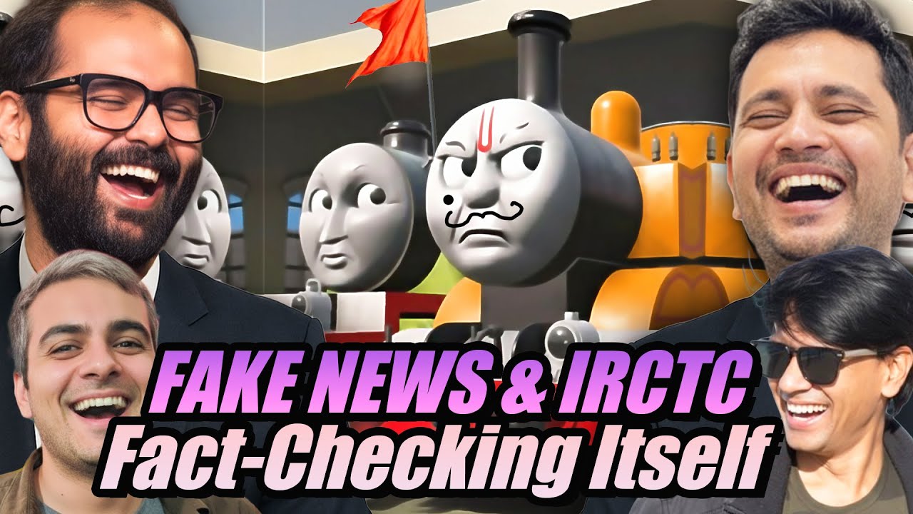 Fake News, Fact Checking &  IRCTC Just Fact-Checking Itself | Khabr-e-Azam w/ ROFL Gandhi | E20