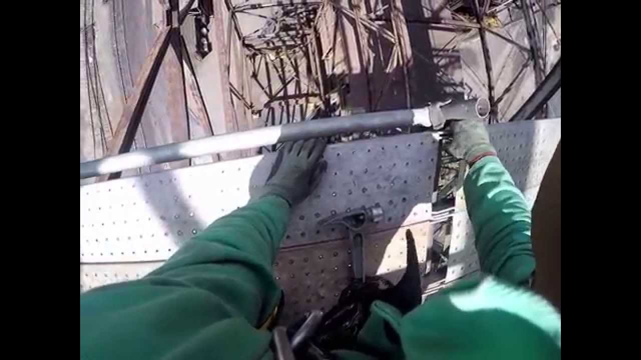 Hanging scaffold tear down, E.T.