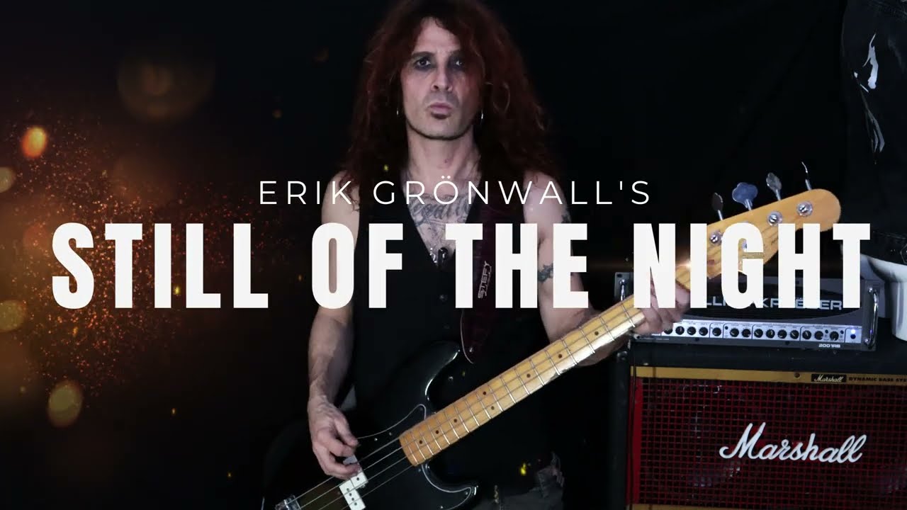 Whitesnake - Still of the night - bass playthrough  ( Erik Grönwall's version )